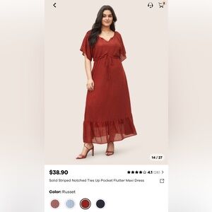 bloomchic BOHO dress size 3x NWT